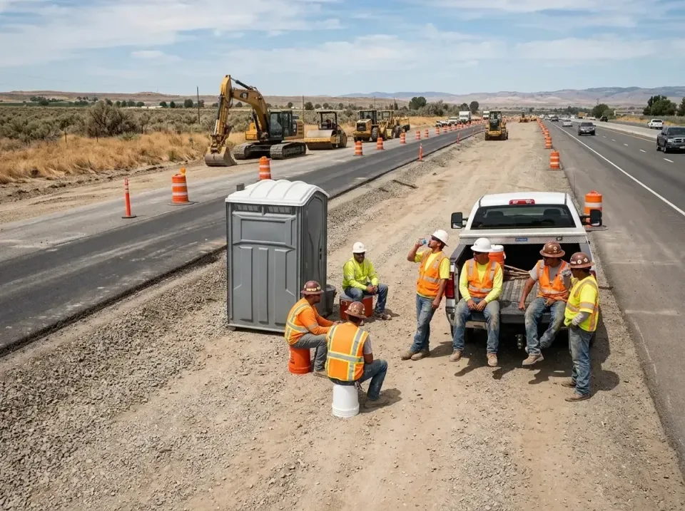 highway-road-construction-crew-007 — frequently asked questions, Porta Potty and Restroom Rentals in Crestwood, MO